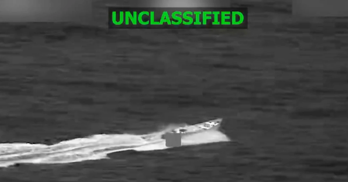 U.S. military strike on alleged drug boat in the eastern Pacific kills 1, leaving 2 survivors