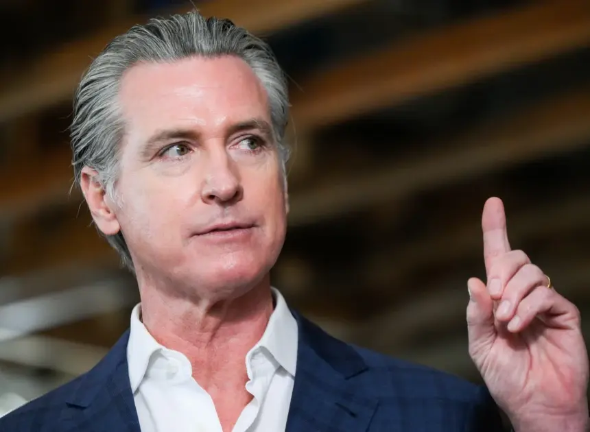 Gavin Newsom says DOJ is investigating him and his wife and blames Trump