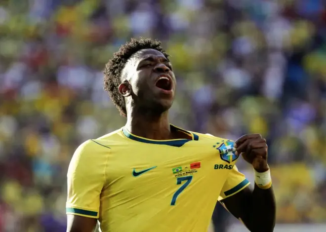 Vinícius goal rallies Brazil to 1-1 draw against Morocco in teams’ World Cup opener