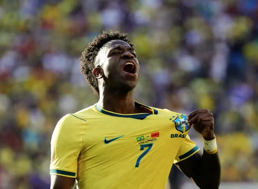 Vinícius goal rallies Brazil to 1-1 draw against Morocco in teams’ World Cup opener