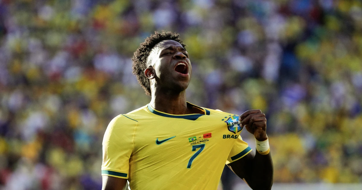 Vinícius goal rallies Brazil to 1-1 draw against Morocco in teams’ World Cup opener