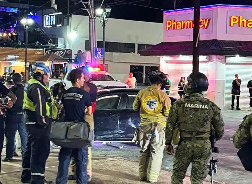 17 injured after vehicle plows into World Cup revelers in Mexico
