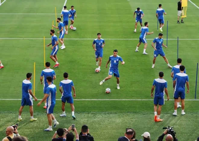 From The Sports Desk: One day after peace agreement, Iran takes field for World Cup