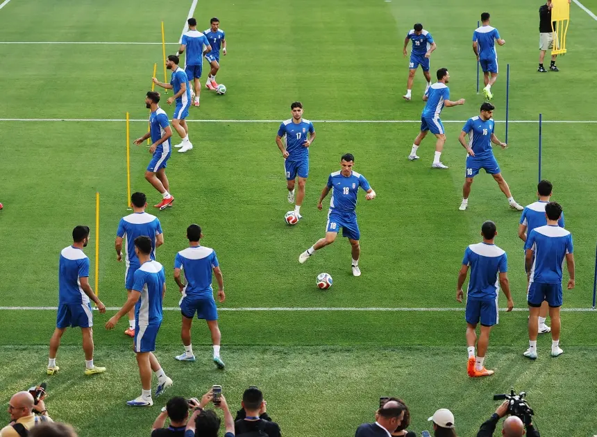From The Sports Desk: One day after peace agreement, Iran takes field for World Cup