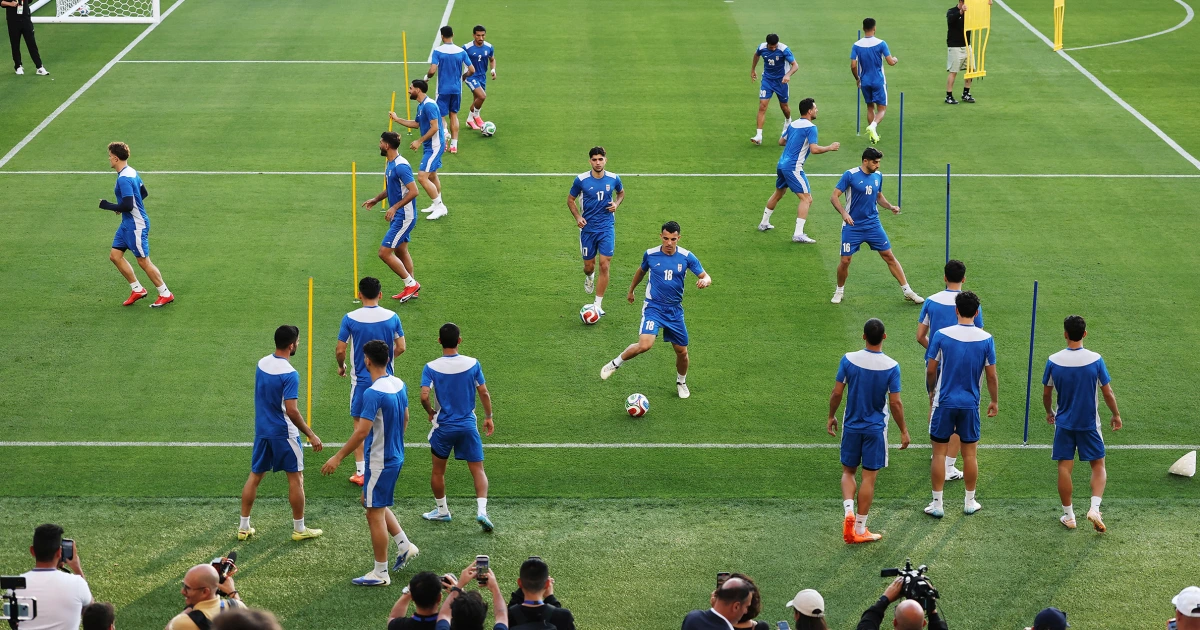 From The Sports Desk: One day after peace agreement, Iran takes field for World Cup