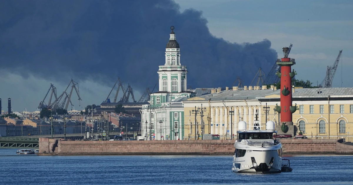 As ‘Putin’s Davos’ opens, St. Petersburg residents fear more Ukrainian strikes