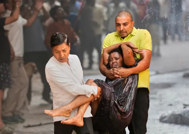 Fire in Delhi hotel kills at least 21, police say