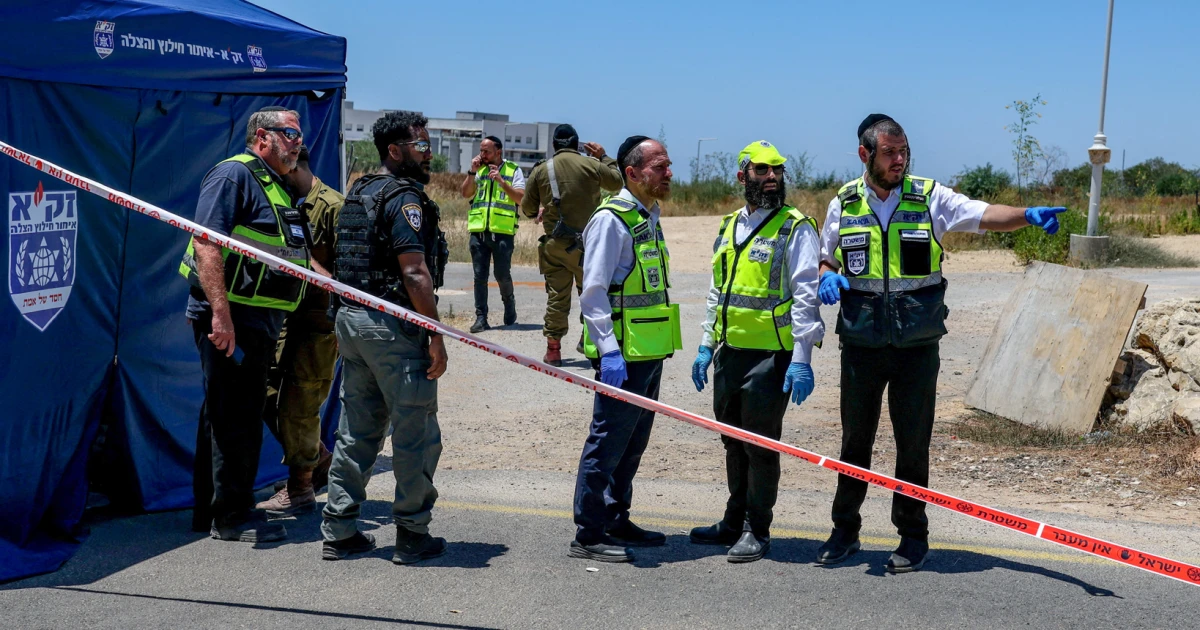 One person killed in attack in central Israel