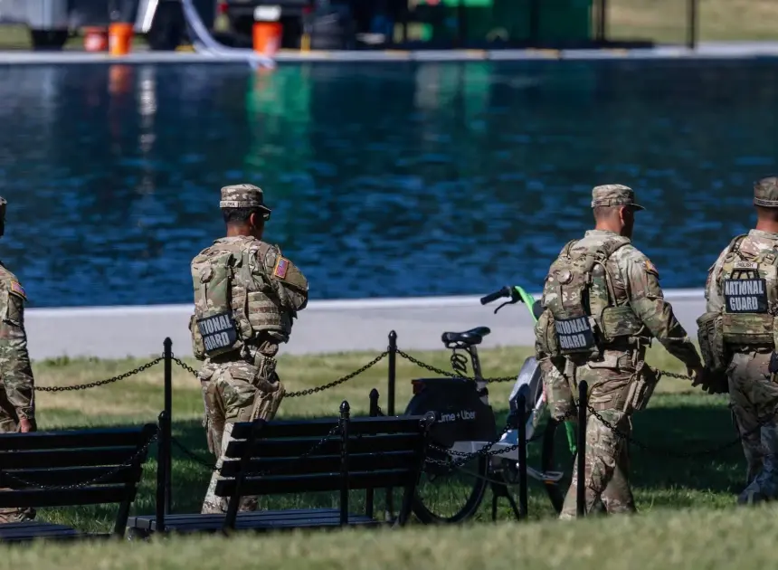 Man seen on video being detained at Reflecting Pool faces disorderly conduct and obscenity charges