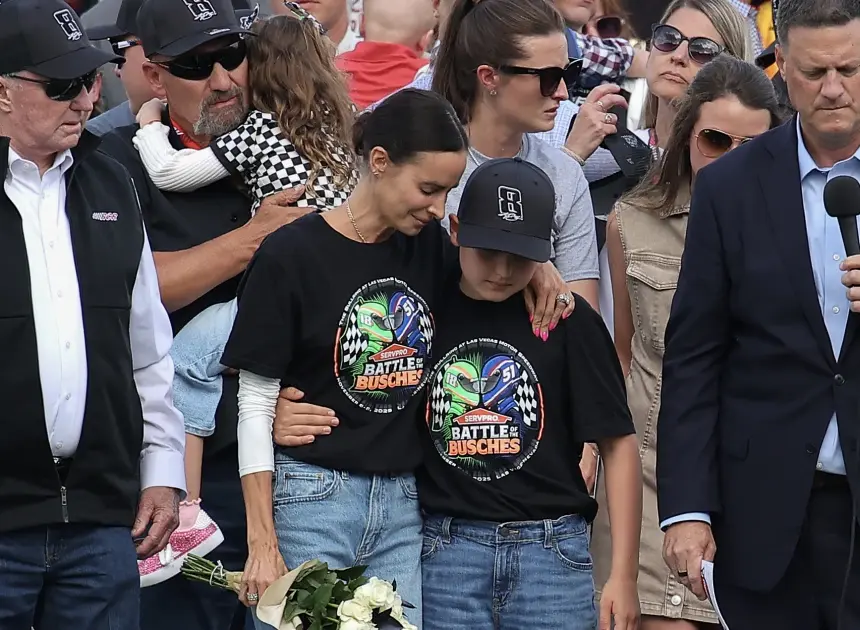 Samantha Busch says family feels ‘not alone’ in first statement since Kyle Busch’s death