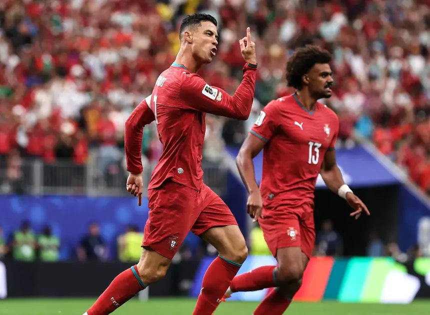 Cristiano Ronaldo makes history as the first player to score in six different World Cups