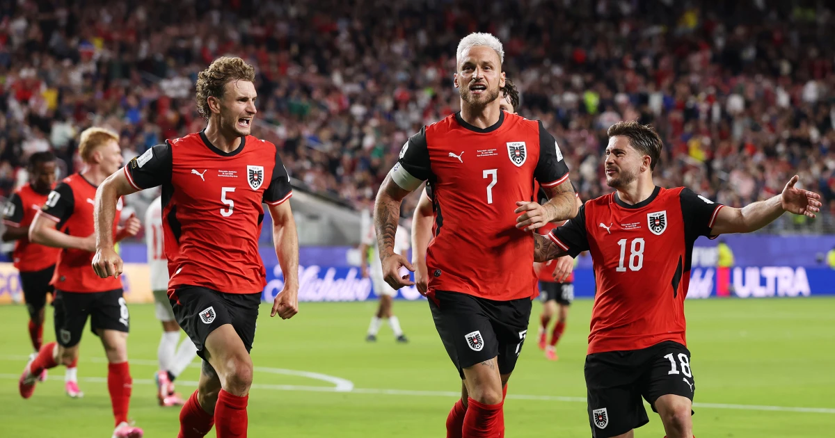 Austria returns from long World Cup absence with nervy 3-1 win over debutants Jordan