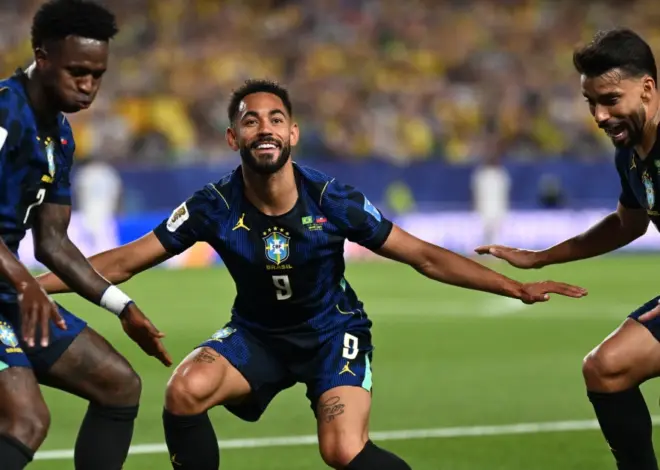 Matheus Cunha scores 2 goals as Brazil eliminates Haiti from World Cup with 3-0 win
