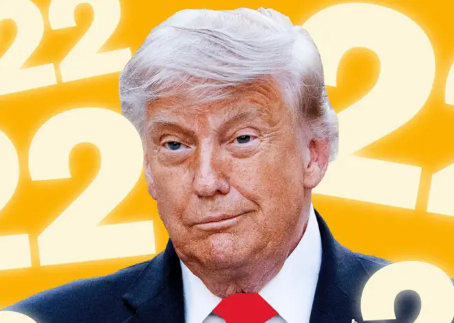 Trump keeps bringing up the number 22