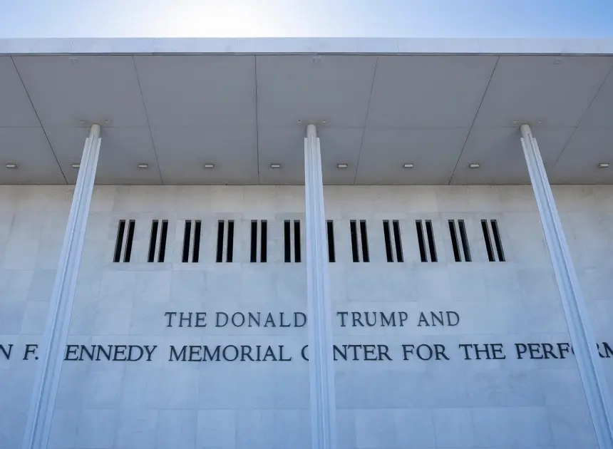 Kennedy Center lawyers tell staff to remove references to Trump in signage