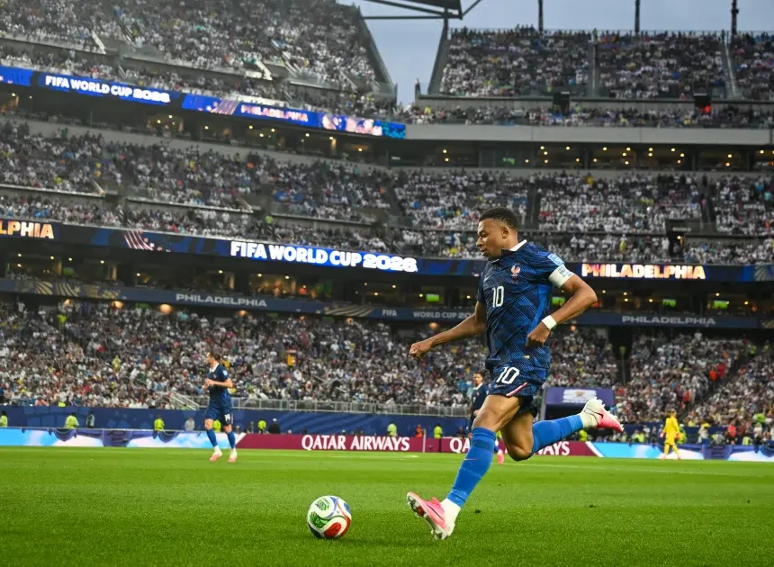 France’s Kylian Mbappé scores twice to reach 16 goals in World Cup career, tying for 2nd most