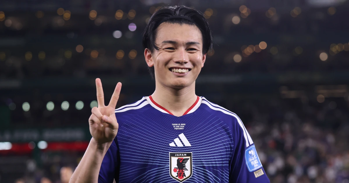 Ayase Ueda scores twice in Japan’s 4-0 win against Tunisia