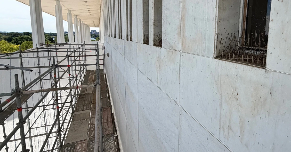 Photos show Trump’s name removed from Kennedy Center facade