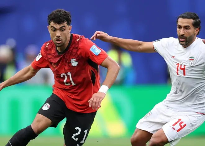 Egypt survives with 1-1 draw against Iran, advances past group stage for 1st time at World Cup