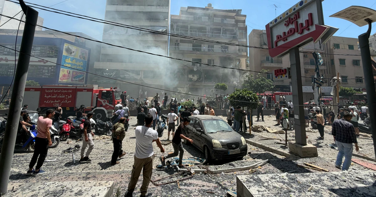 Israel continues strikes in Beirut’s southern suburbs
