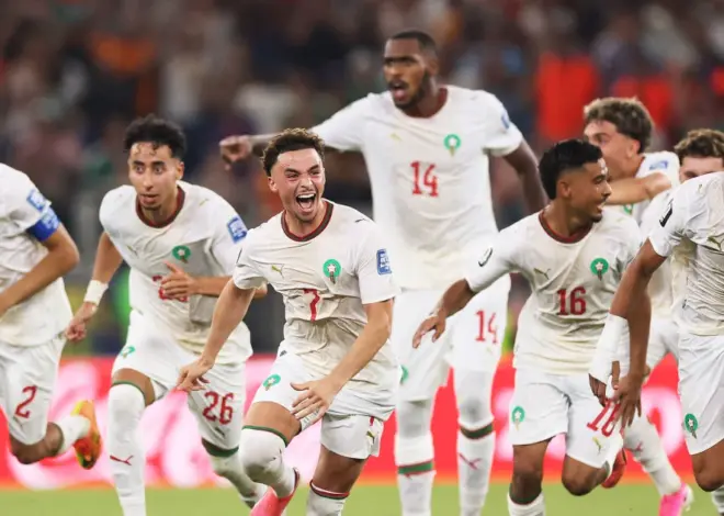 Morocco reaches last 16 with chaotic shootout win over Netherlands