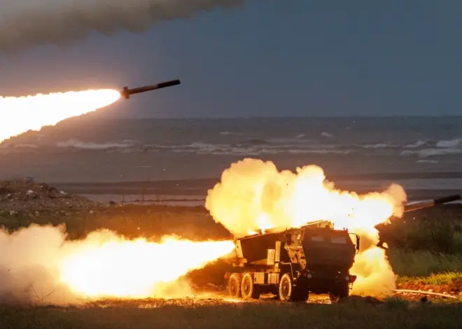 Taiwan test fires U.S. rocket system for the first time toward Chinese mainland