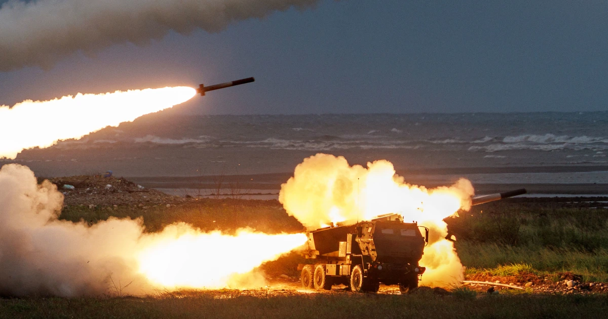 Taiwan test fires U.S. rocket system for the first time toward Chinese mainland