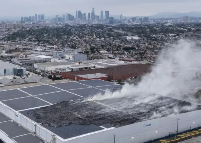 Emergency declaration issued for commercial fire in L.A.’s Boyle Heights neighborhood
