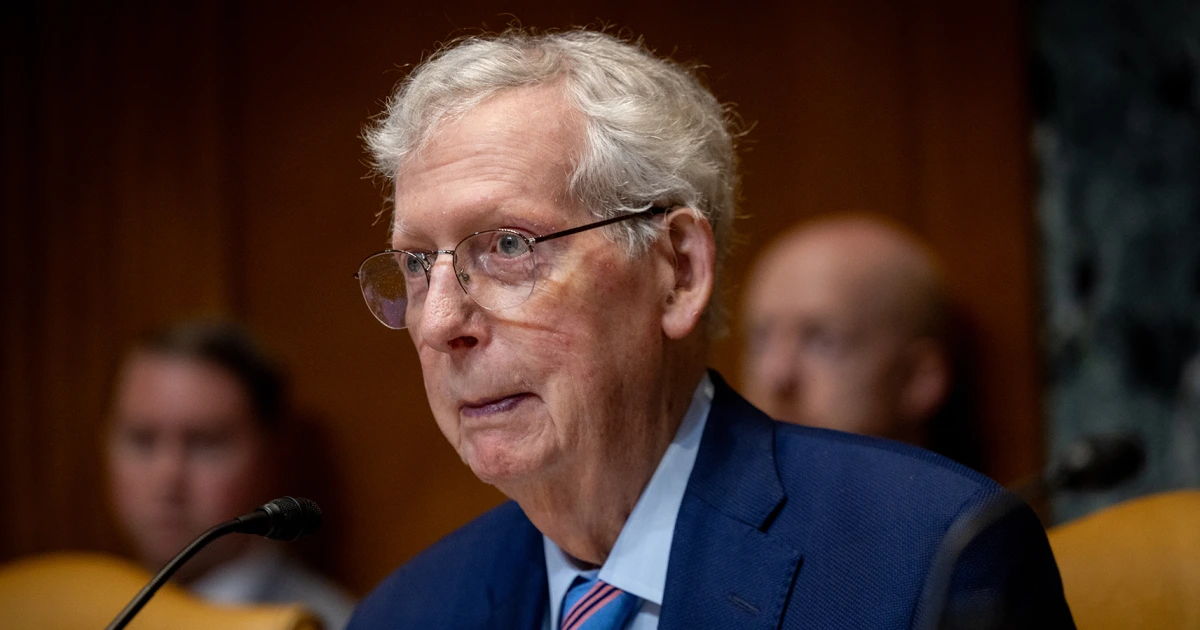 Sen. Mitch McConnell admitted to the hospital, spokesperson says