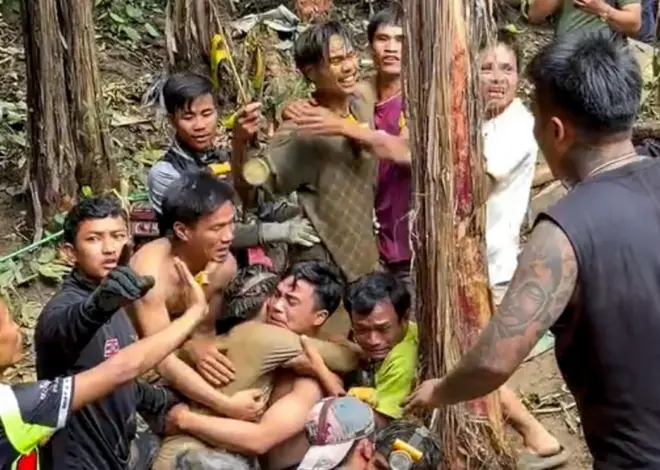 On a hunt for gold, one survivor recounts his days stuck in cramped, flooded Laos cave