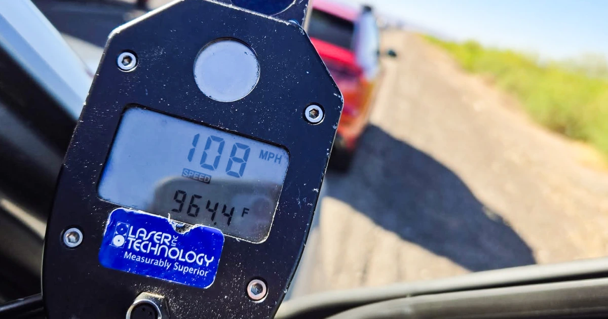 Arizona motorist rushing home for ‘Love Island’ busted going over 100 mph, highway patrol says