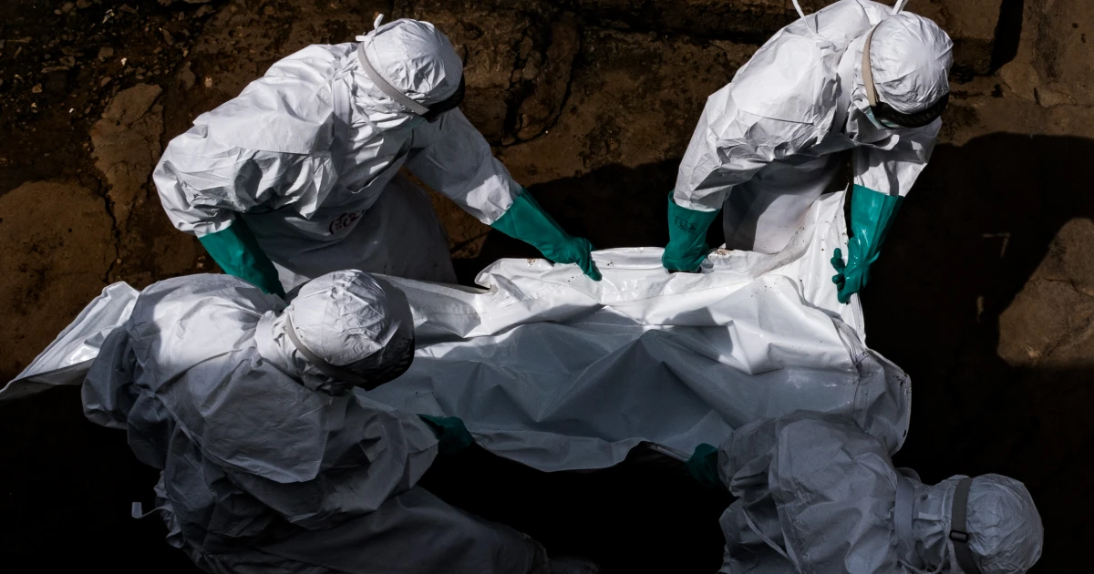 Ebola outbreak in DR Congo could top 20,000 cases in worst case, CDC says