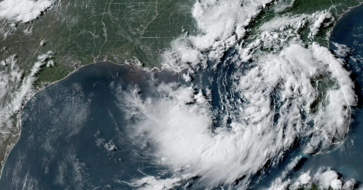 Tropical storm watch issued as depression in the Gulf of Mexico is expected to strengthen