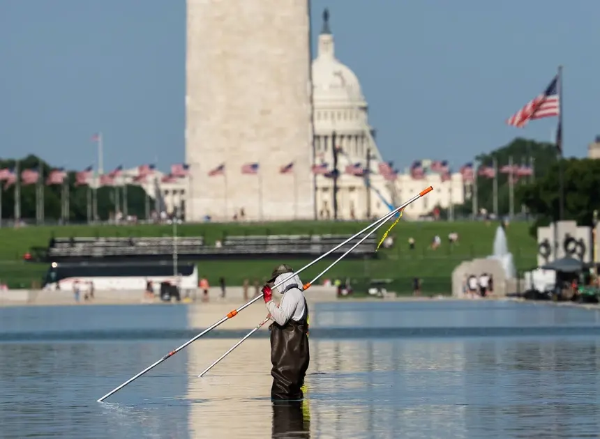 U.S. Olympian David Hearn to be arraigned on charges in Reflecting Pool vandalism case