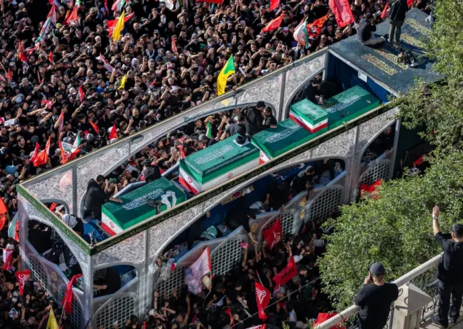 Iran’s supreme leader buried after a dayslong funeral that drew millions