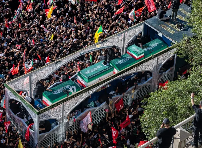 Iran’s supreme leader buried after a dayslong funeral that drew millions