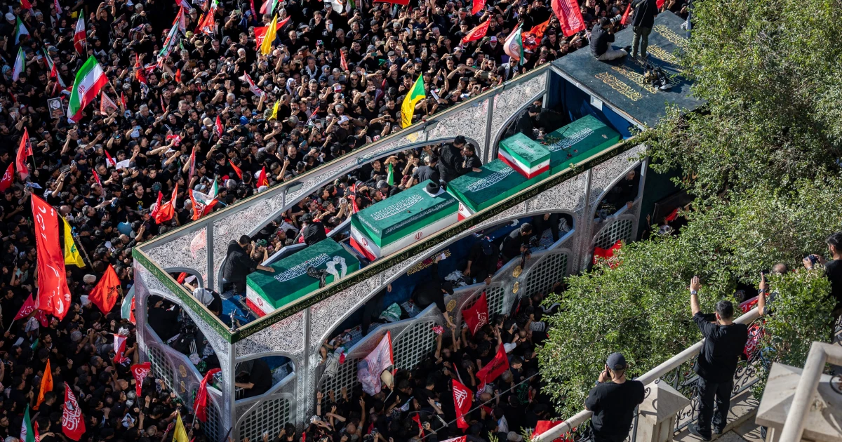 Iran’s supreme leader buried after a dayslong funeral that drew millions