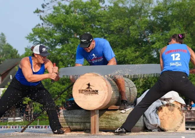 3 women’s world records set at the annual Lumberjack World Championships in Wisconsin