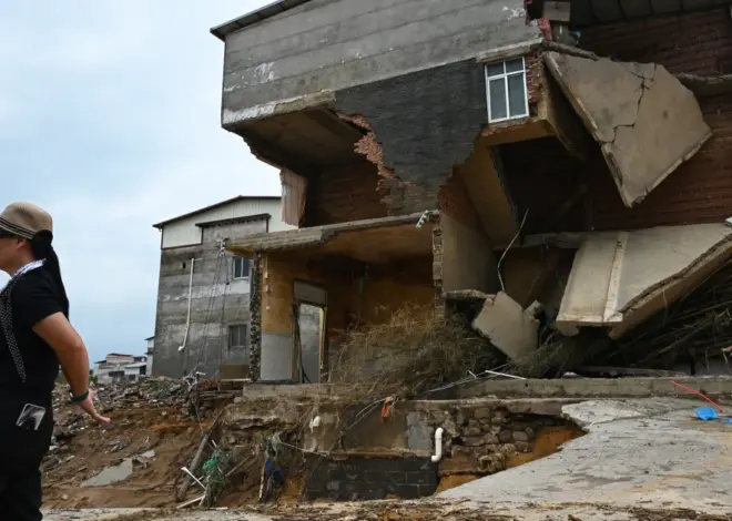 Dozens killed, snakes on the loose after flooding from days of heavy rain in southern China