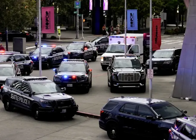 Two dead, at least five injured, including a young boy, in Seattle Center shooting, fire officials say