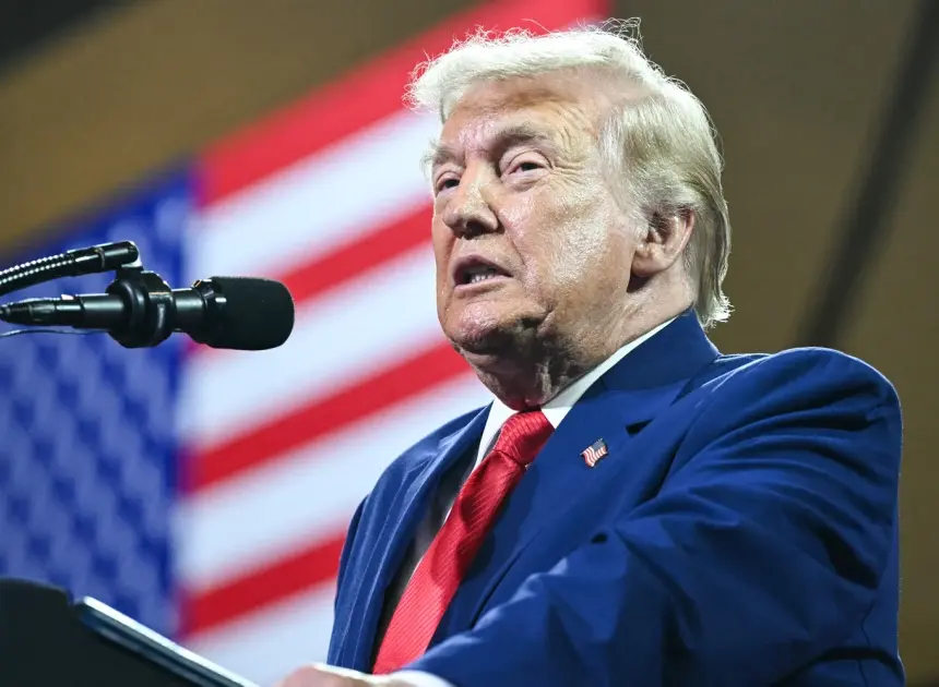 Trump hypes Mike Collins’ Senate campaign at Georgia rally