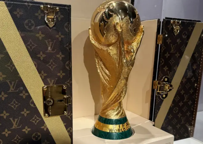 World Cup trophy to travel in a bespoke Louis Vuitton trunk to stadium