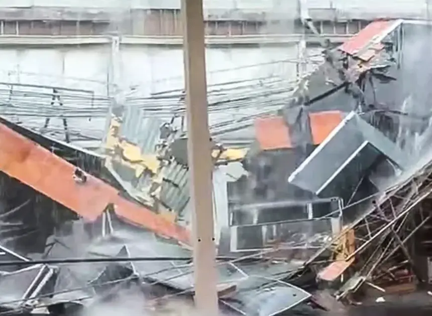 BJ’s roof collapses during heavy rains in New Jersey
