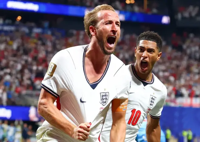 Harry Kane’s two late goals rally England past Congo at World Cup