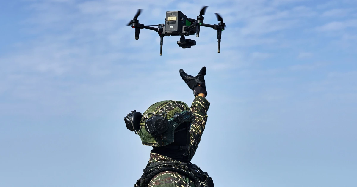 Taiwan hopes to fend off China’s threats with a ‘hornet’s nest’ of homegrown drones