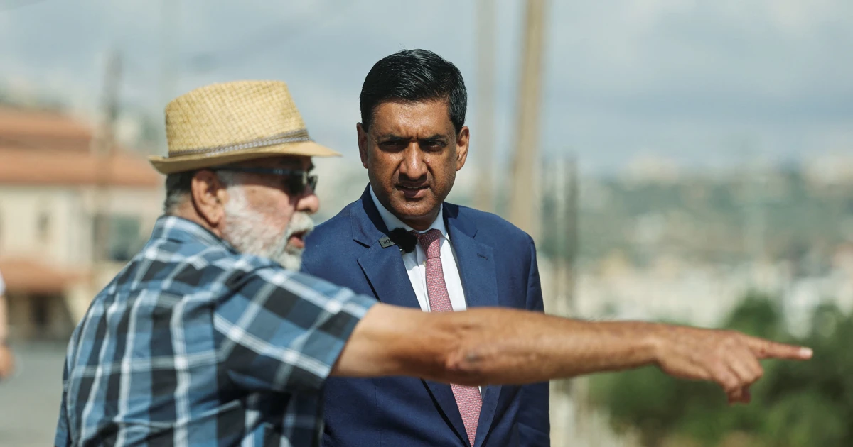 Rep. Ro Khanna detained by Israeli settlers during West Bank visit