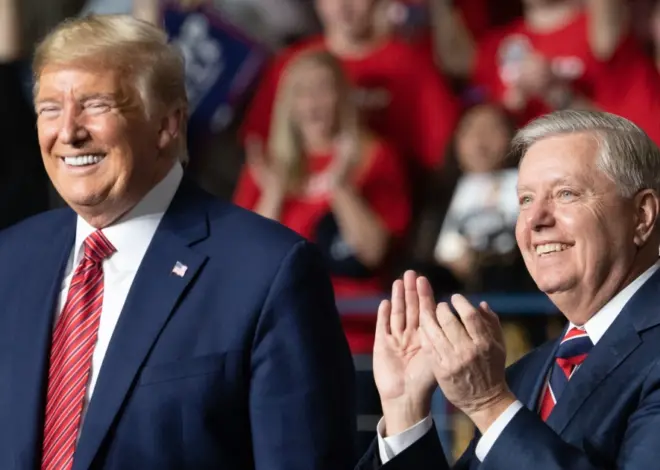 Trump says he spoke with Sen. Lindsey Graham hours before his death
