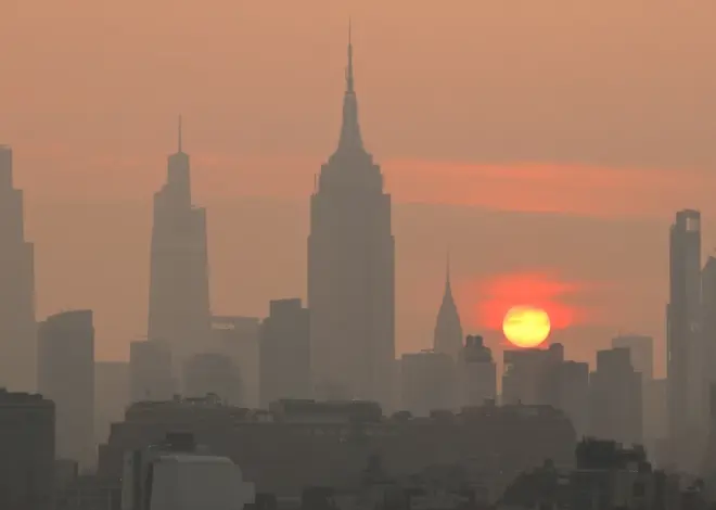 Where the wildfire smoke from Canada is blowing, and how dangerous it is