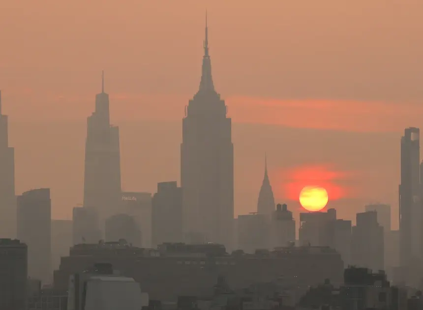 Where the wildfire smoke from Canada is blowing, and how dangerous it is