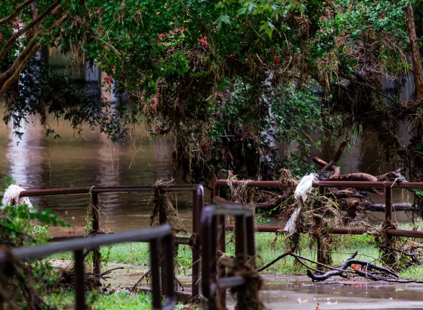 Texas flooding surges from huge rainstorms as rescuers pull people from rising waters